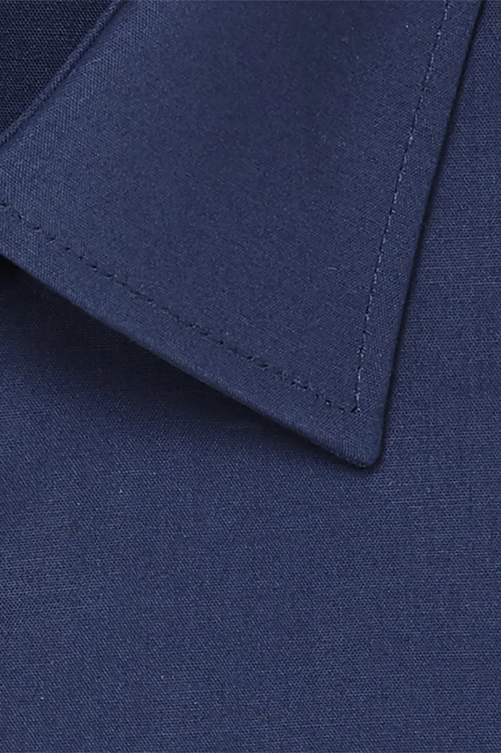 Overhemd Profuomo Super Slim Fit navy