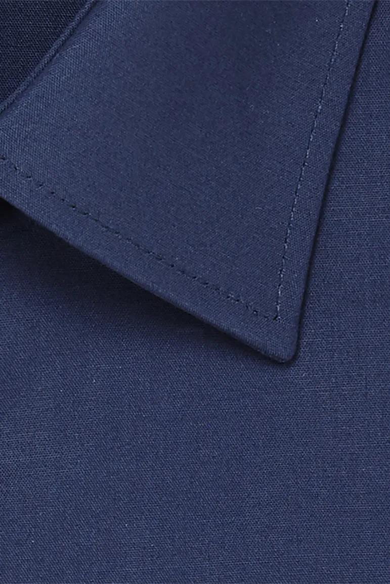 Profuomo overhemd Super Slim Fit donkerblauw