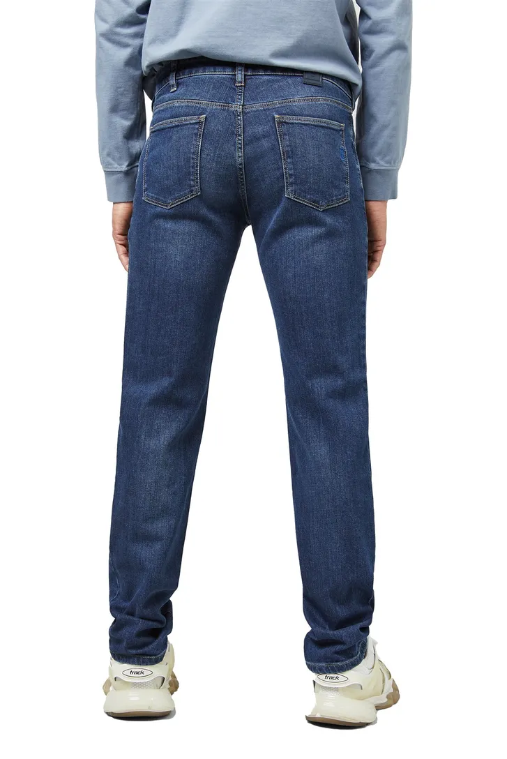 Meyer jeans marine blauw Regular Fit denim