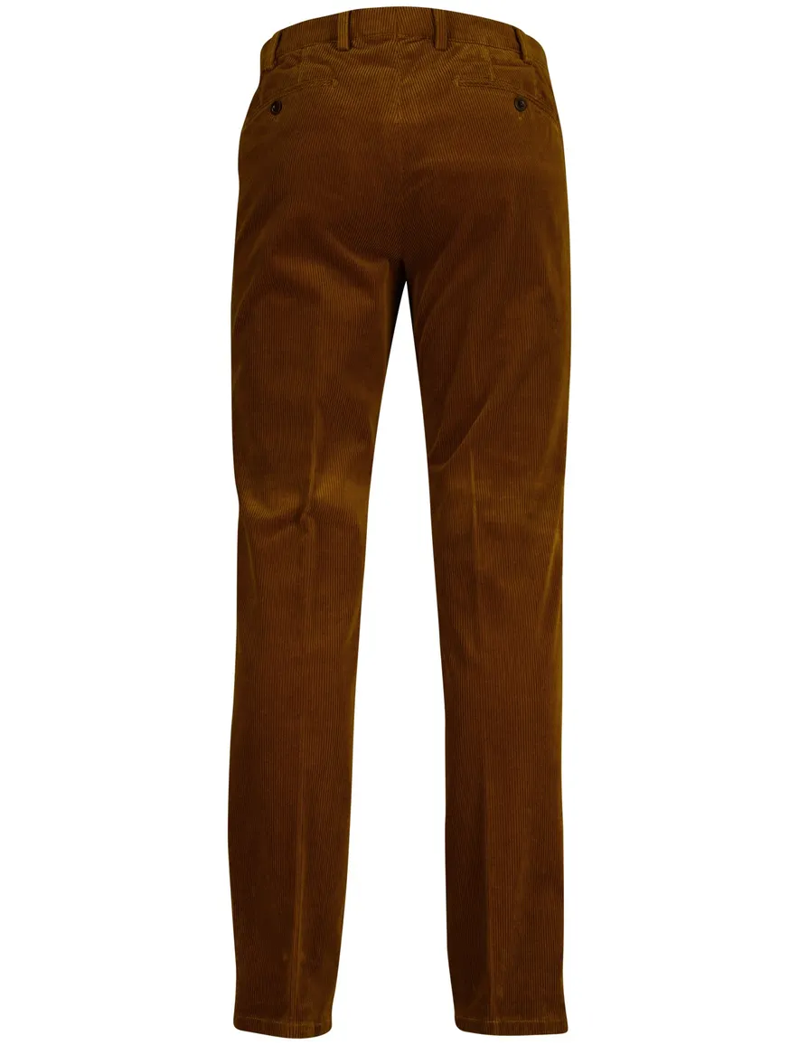 Meyer Pantalon wol camel corduroy Bonn