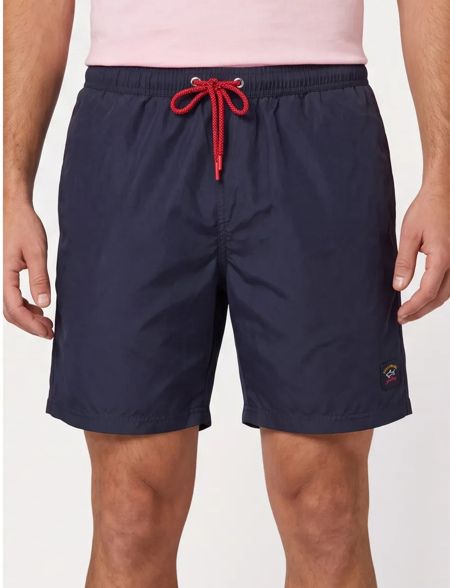 Paul & Shark donkerblauwe zwemshort