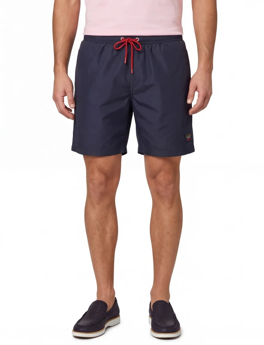 Paul & Shark donkerblauwe zwemshort