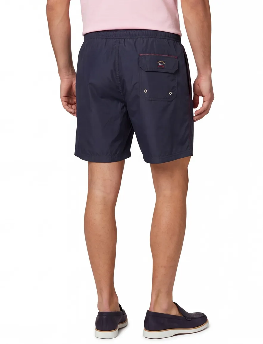Paul & Shark donkerblauwe zwemshort