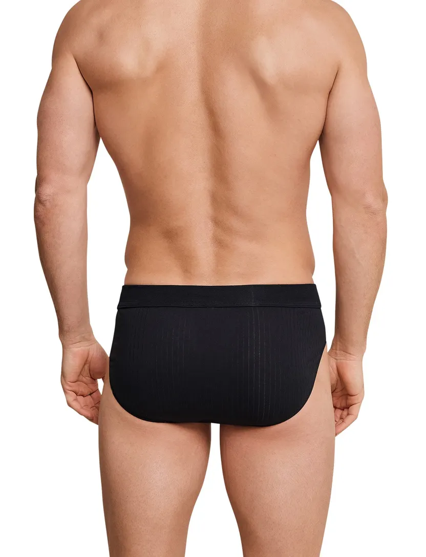 Schiesser slip Authentic Rio zwart