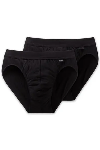 Schiesser Schiesser slip Authentic Rio zwart