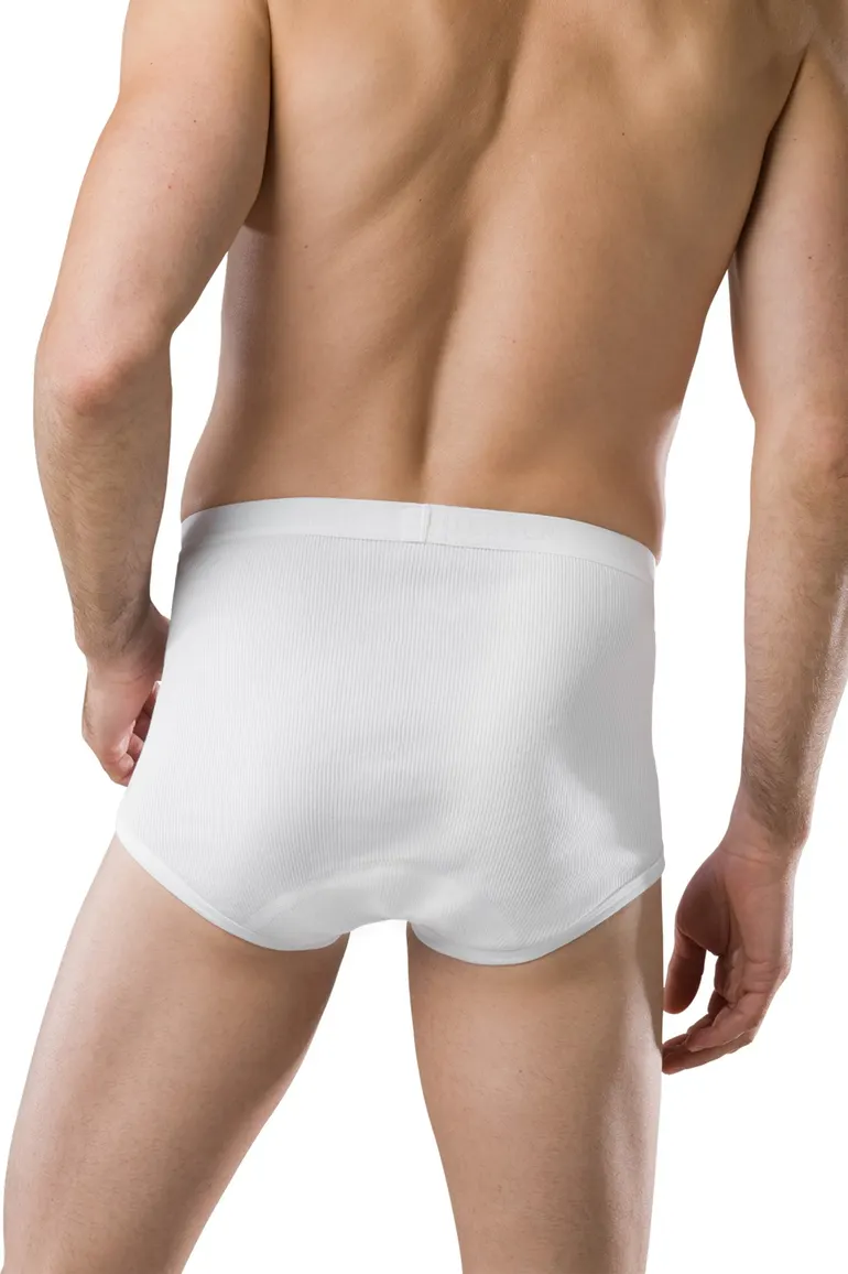 5=4 Schiesser Original classics slip wit doppelripp katoen