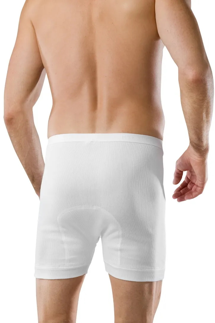 5=4 Schiesser boxershorts wit doppelripp