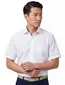 Olymp overhemd korte mouw wit Comfort Fit