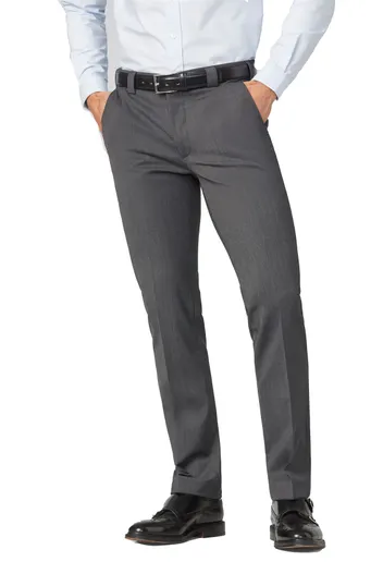 Meyer Meyer Roma pantalon donkergrijs wol stretch