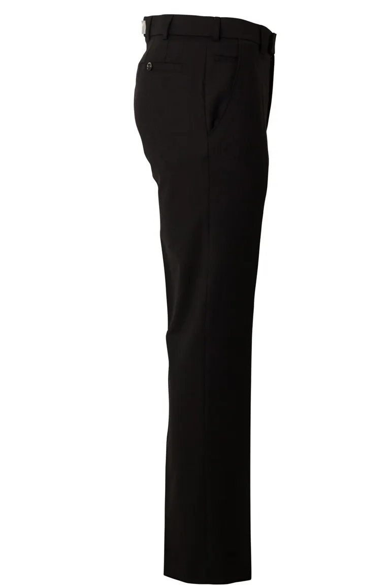 Meyer broek Roma dark grey red folklore dessin