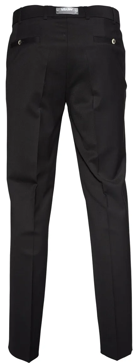 Meyer broek Roma zwart wol-menging