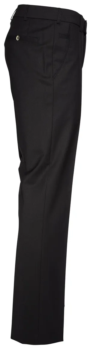 Meyer broek Roma zwart wol-menging