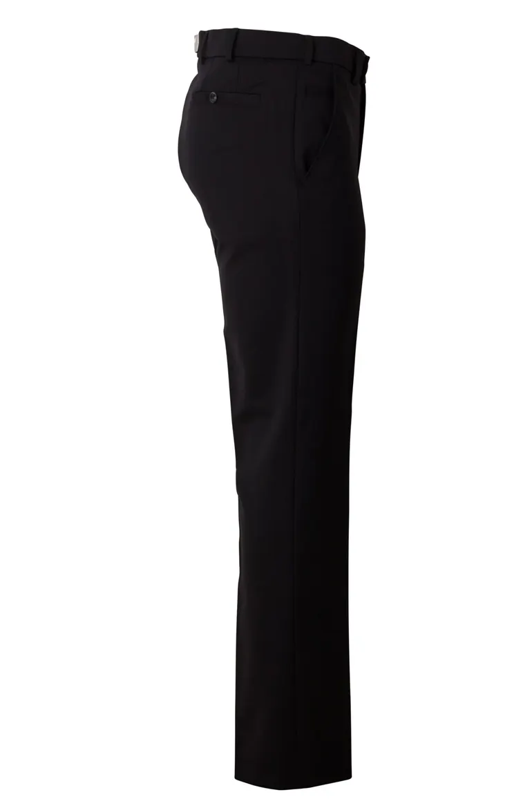 Meyer broek Roma midnight blue red flowers