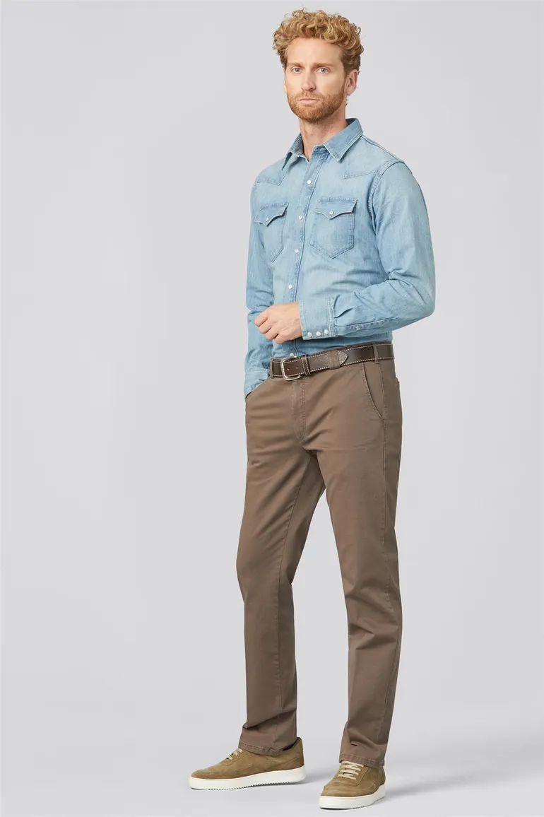 Meyer broek Roma bruin