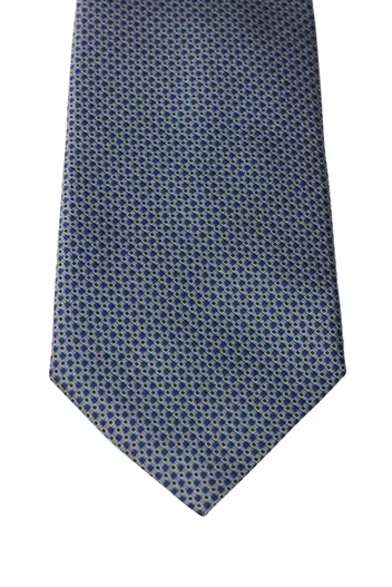 Profuomo Stropdas Profuomo puur zijde blauw