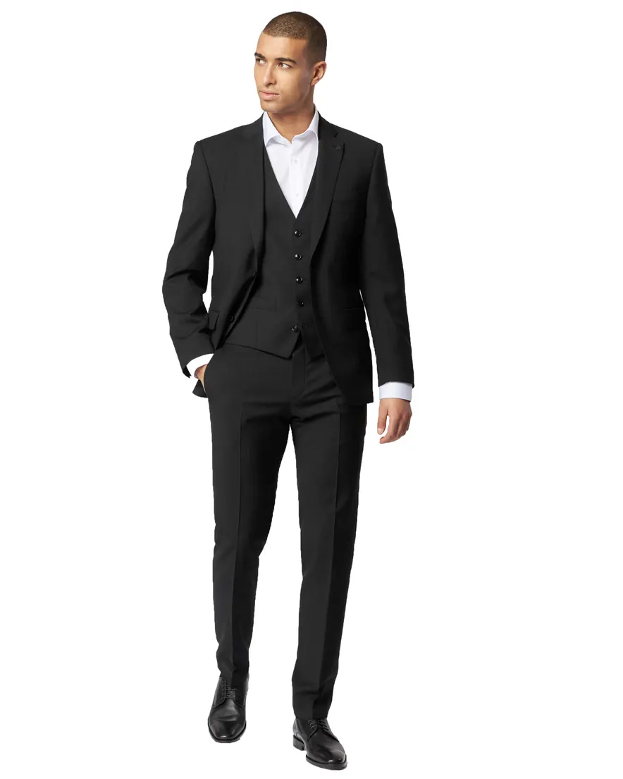 Roy Robson pantalon mix en match zwart