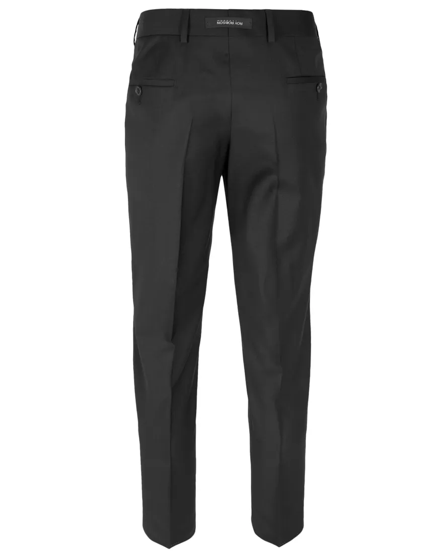 Roy Robson mix & match pantalon zwart slim fit