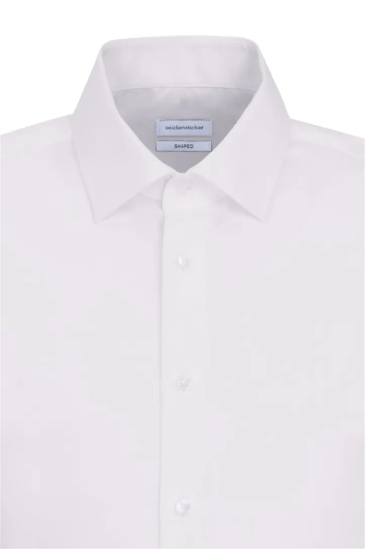 Seidensticker overhemd kristalwit Shaped
