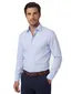 Seidensticker overhemd light blue witte knoop