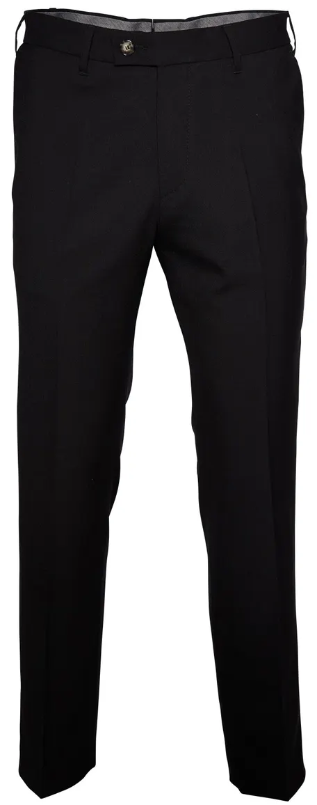 Broek Gardeur Bardo zwart wol-menging