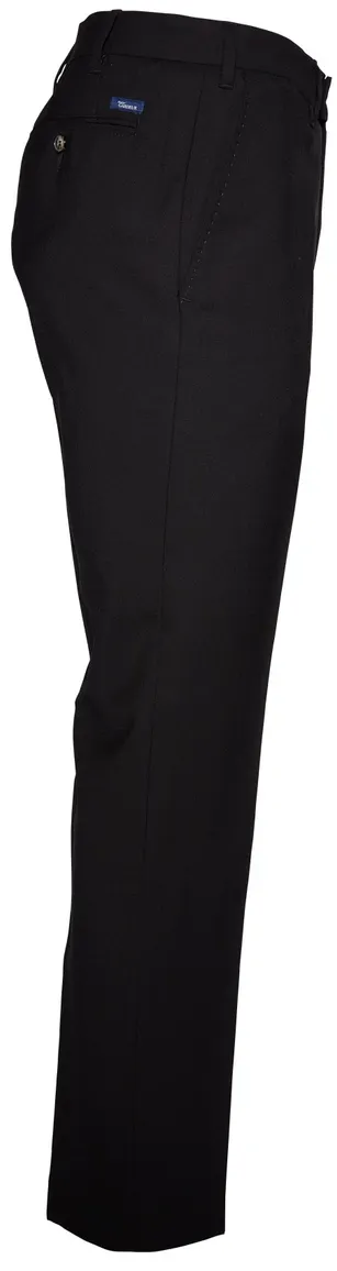 Broek Gardeur Bardo zwart wol-menging