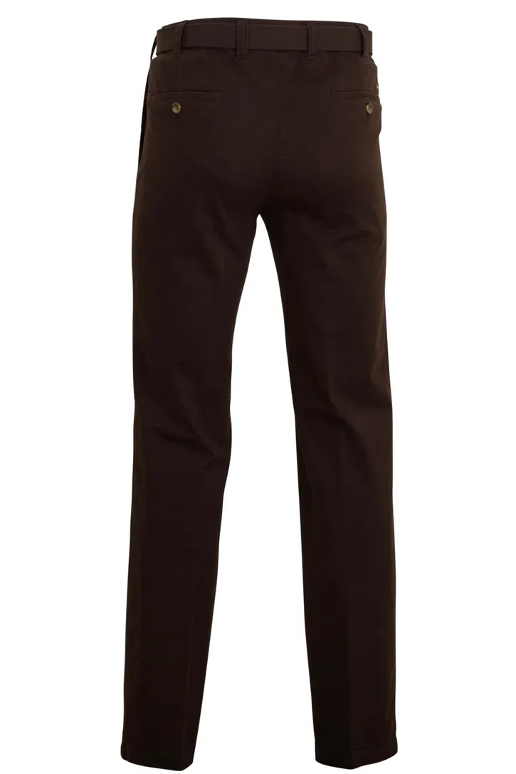 M.E.N.S. broek Madrid donkerbruin Madrid-U