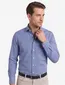 Olymp Luxor modern fit overhemd vichy navy