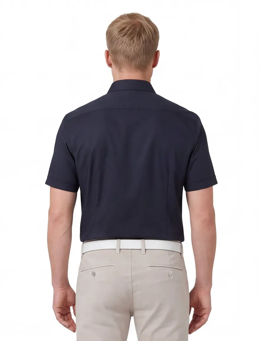 Olymp overhemd donkerblauw Body Fit