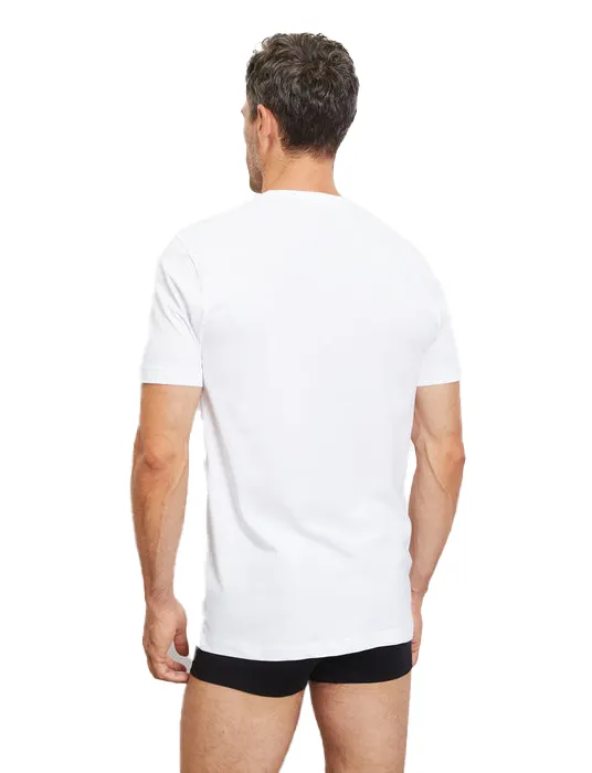 Olymp t-shirt effen katoen wit