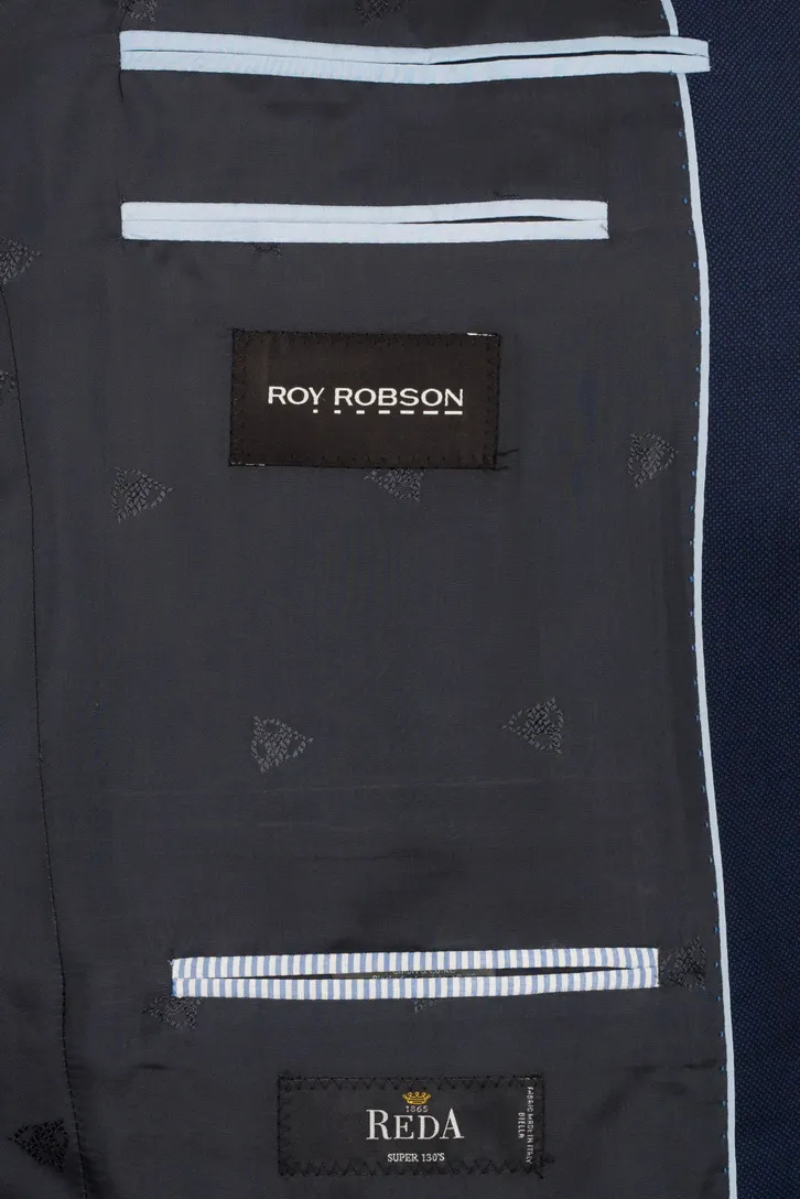 Roy Robson colbert birdseye donkerblauw