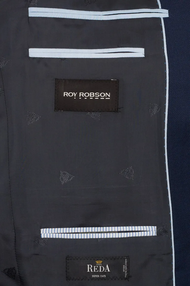 Roy Robson colbert birdseye donkerblauw