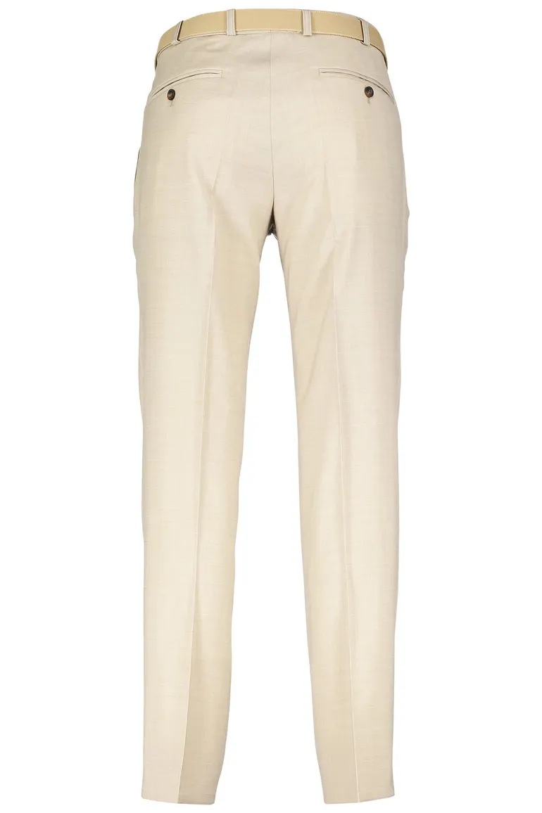 M.E.N.S. Pantalon wol beige Madrid