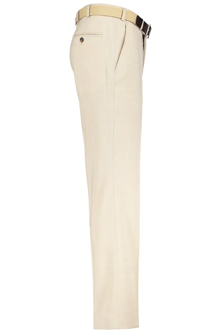 M.E.N.S. Pantalon wol beige Madrid