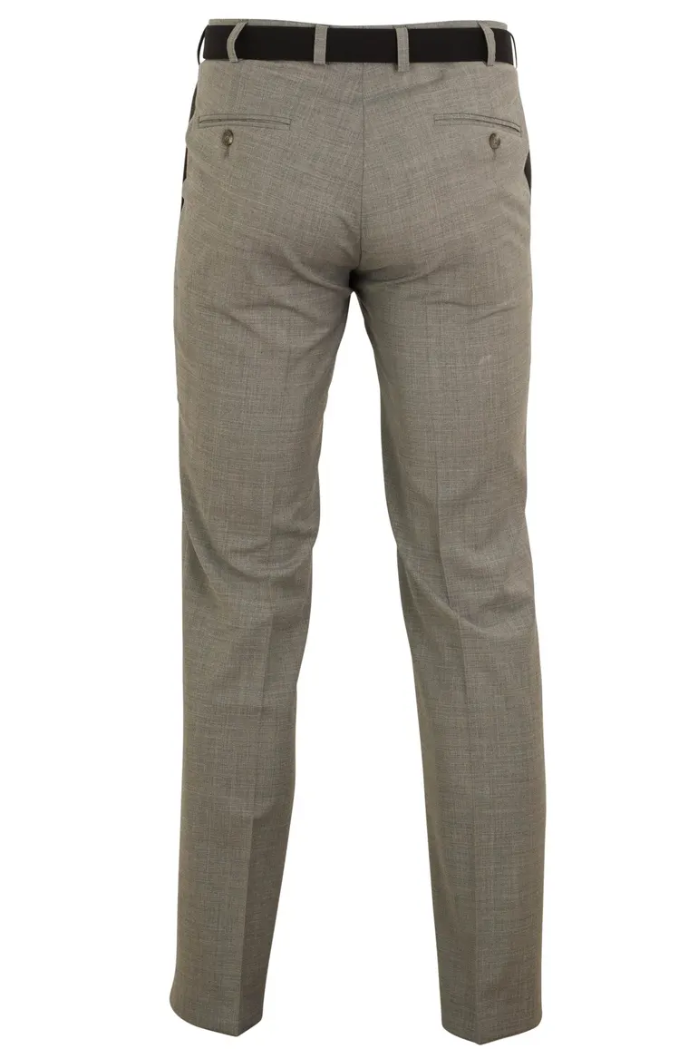 M.E.N.S. pantalon light wool grijs Madrid