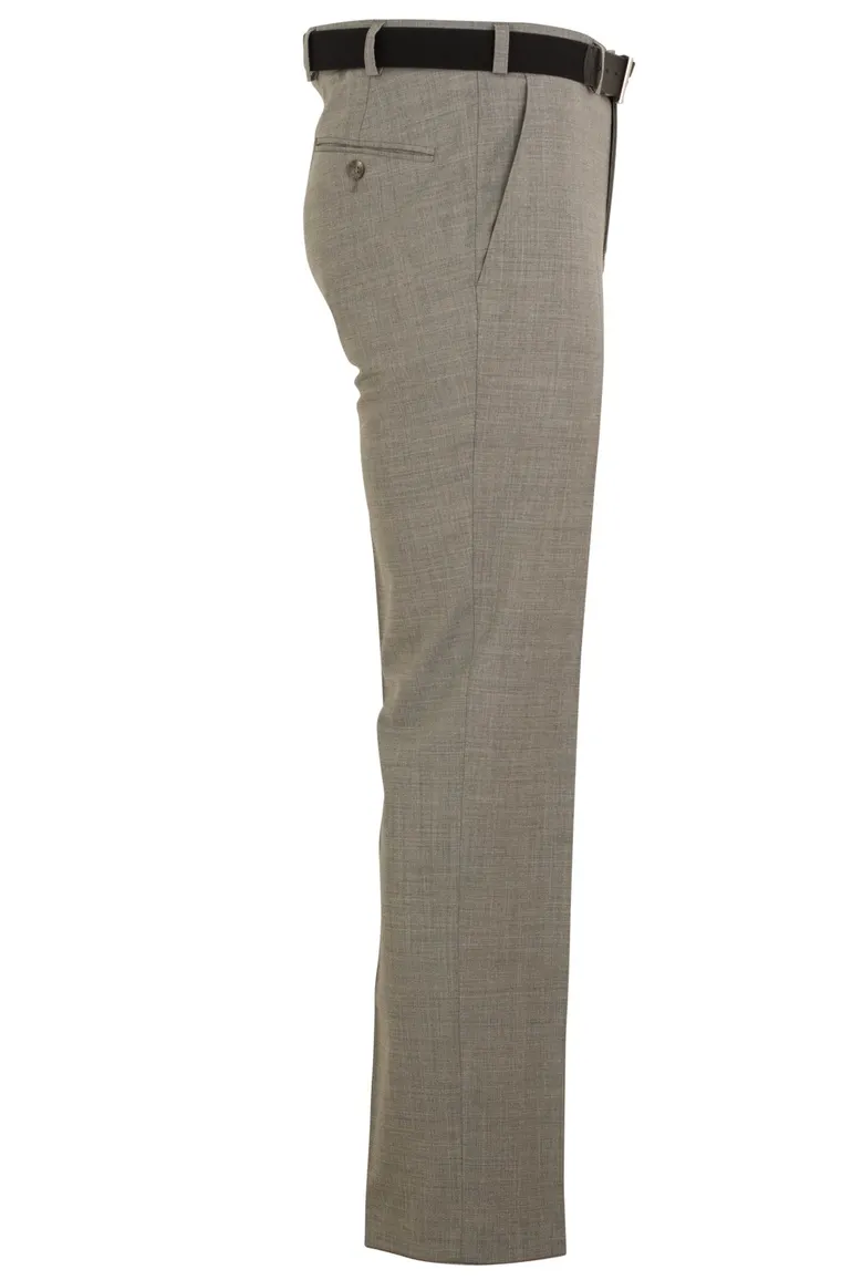 M.E.N.S. pantalon light wool grijs Madrid