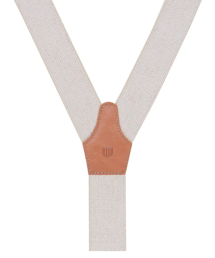 Profuomo bretels informeel beige 36 MM