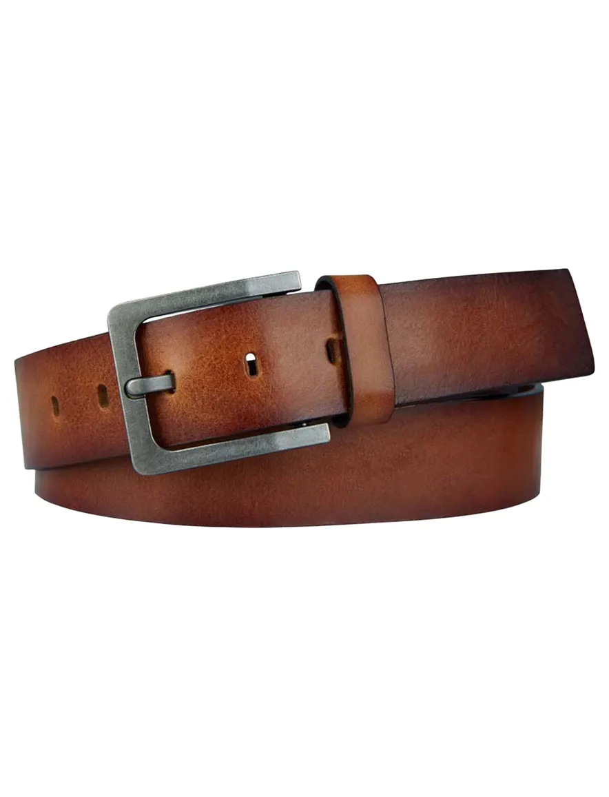 Profuomo riem bruin hand polish whiskey