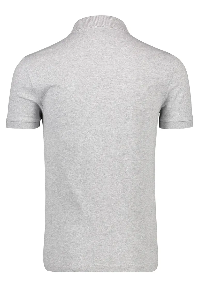 Poloshirt Lacoste grijs slim fit
