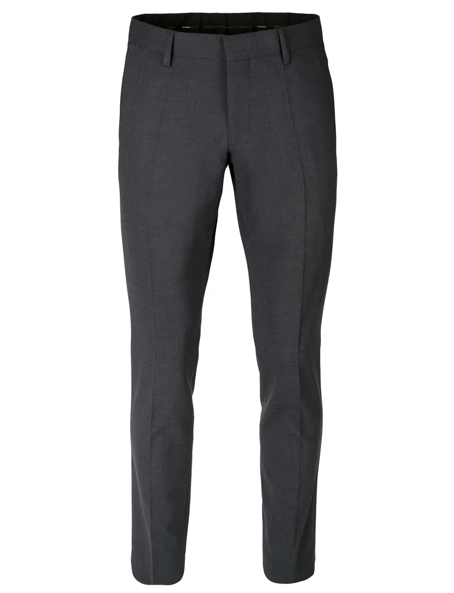 Roy Robson mix & match pantalon antraciet slim fit