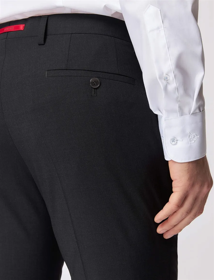 Roy Robson mix & match pantalon antraciet slim fit