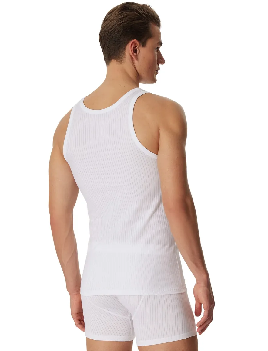 5=4 Schiesser hemd 2-pack wit Authentic