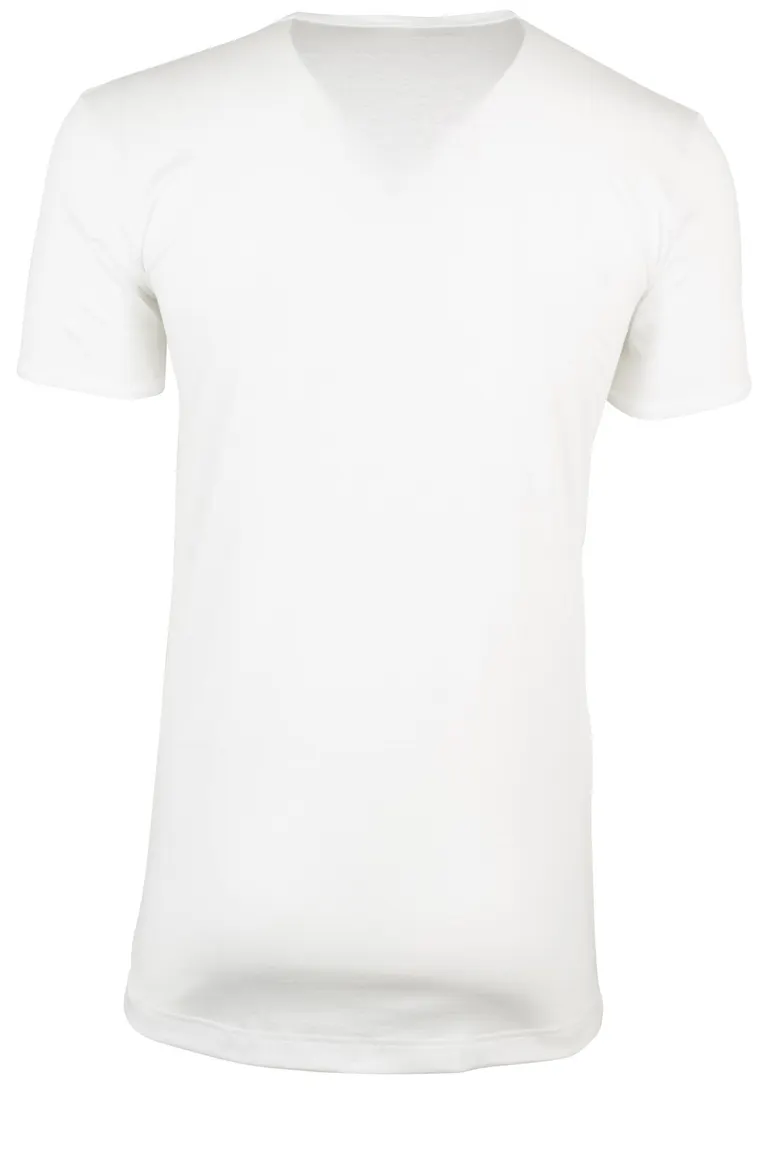 T-shirt wit Novila katoen