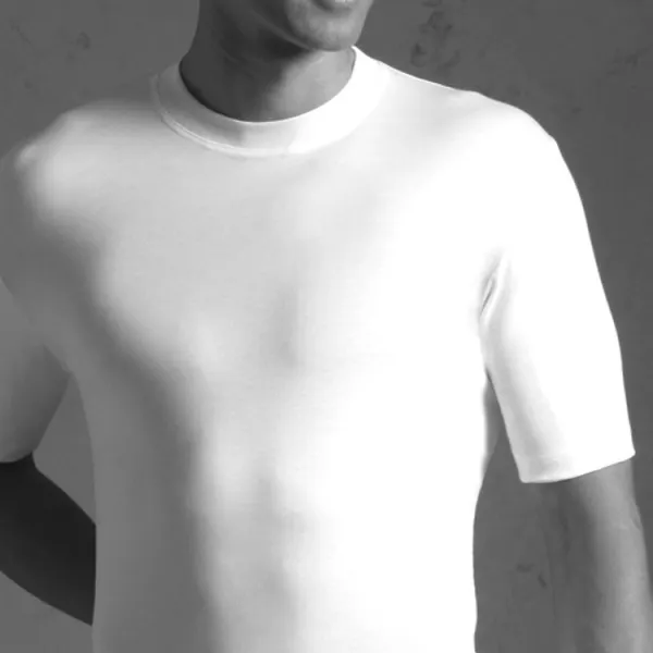Novila t-shirt wit effen katoen