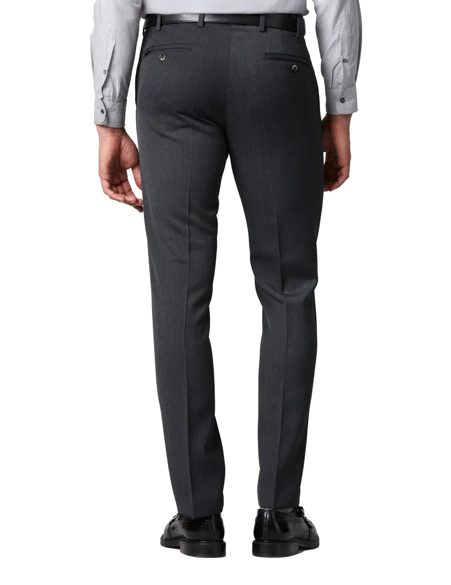Meyer Oslo wollen pantalon grijs