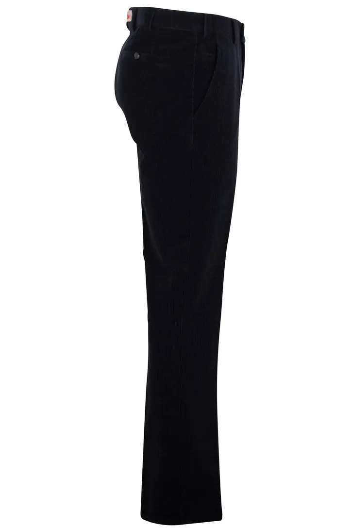 Meyer Roma broek corduroy donkerblauw wolcord