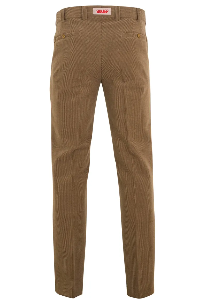 Meyer pantalon Roma beige wolcord