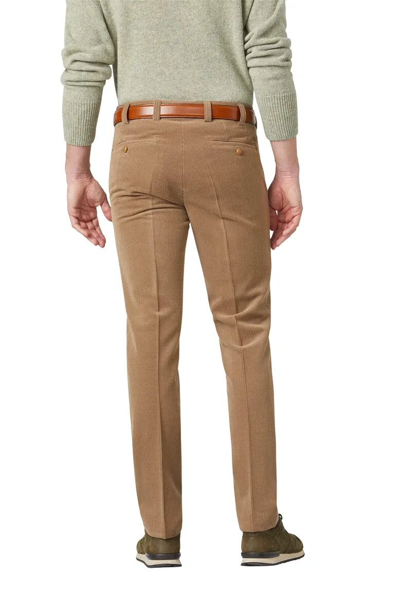 Meyer pantalon Roma beige wolcord