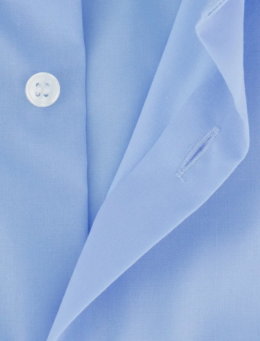 Overhemd Olymp lichtblauw super slim fit
