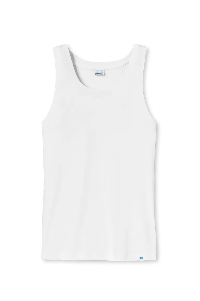 5=4 Singlet Schiesser long life cotton wit