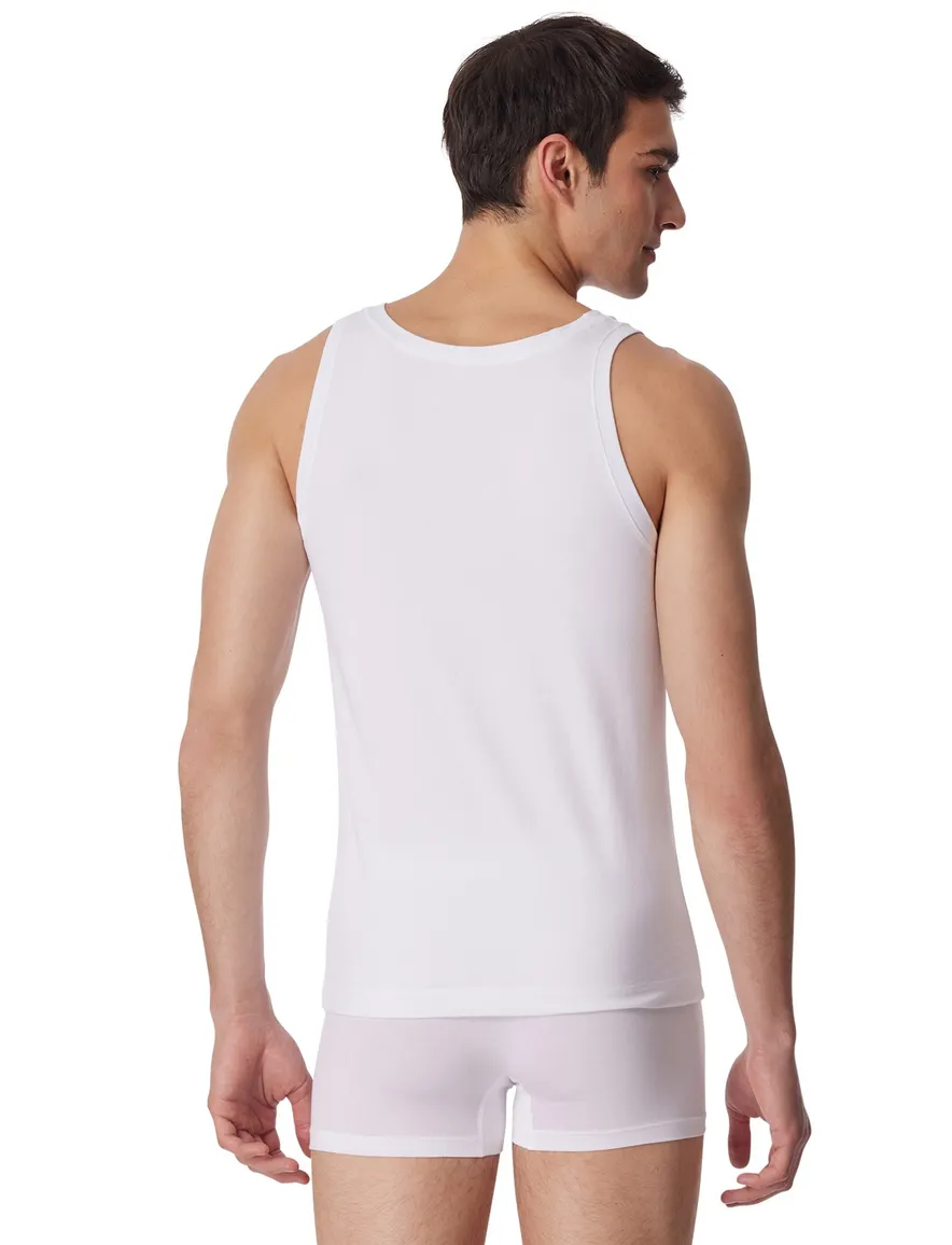 5=4 Schiesser singlet wit Long Life Soft
